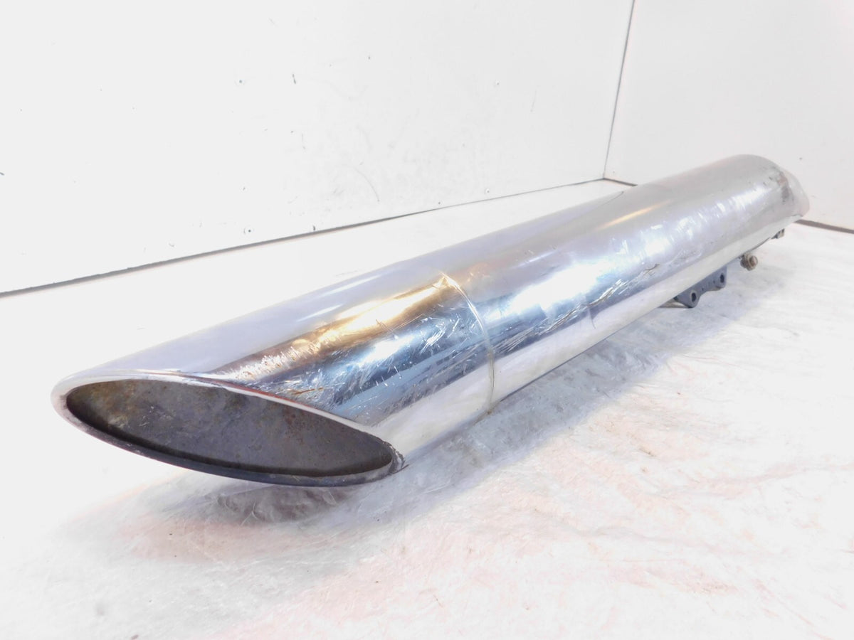 2003-05 VTX1300 VTX1300S VTX1300R Lower Rear Exhaust Muffler Pipe 18400-MEA-670 - C3 Cycle