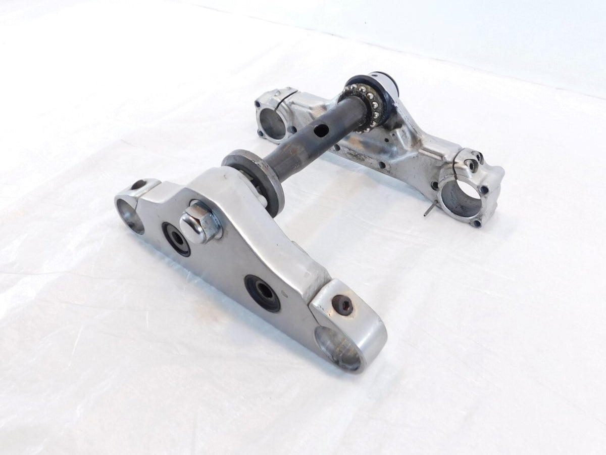 Yamaha V-Star 650 1100 Classic Silverado Front Fork Steering Stem Triple Trees - C3 Cycle