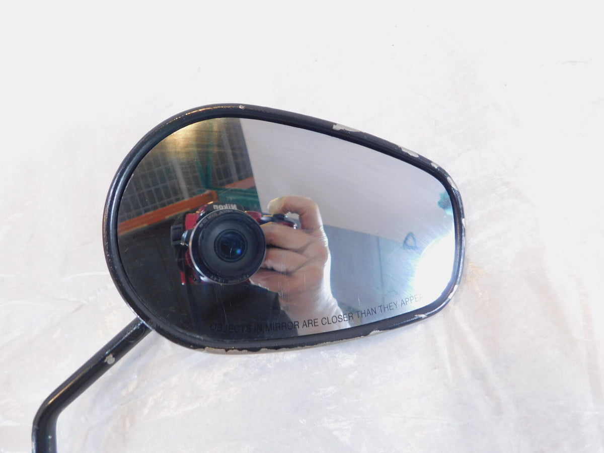 Harley Davidson Touring Softail Dyna & Sportster Right Black Rear View Mirror - C3 Cycle