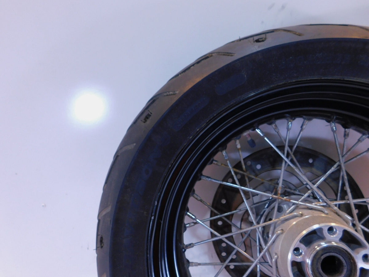 BENT Harley Davidson Dyna Super Glide & Low Rider Laced Rear Wheel Rim & Tire - C3 Cycle