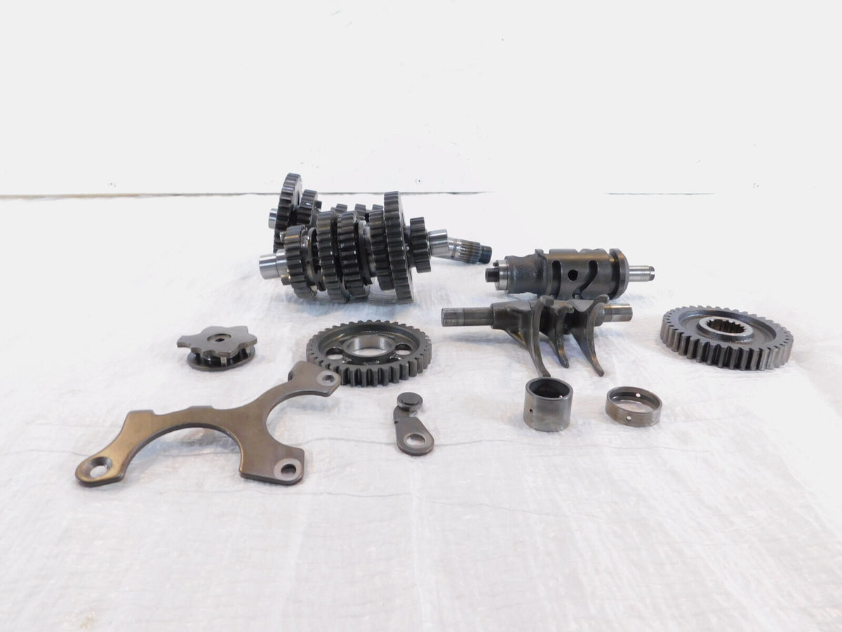 Honda VT500 Ascot & Shadow 500 Transmission Gears Drum & Shift Shifter Forks - C3 Cycle