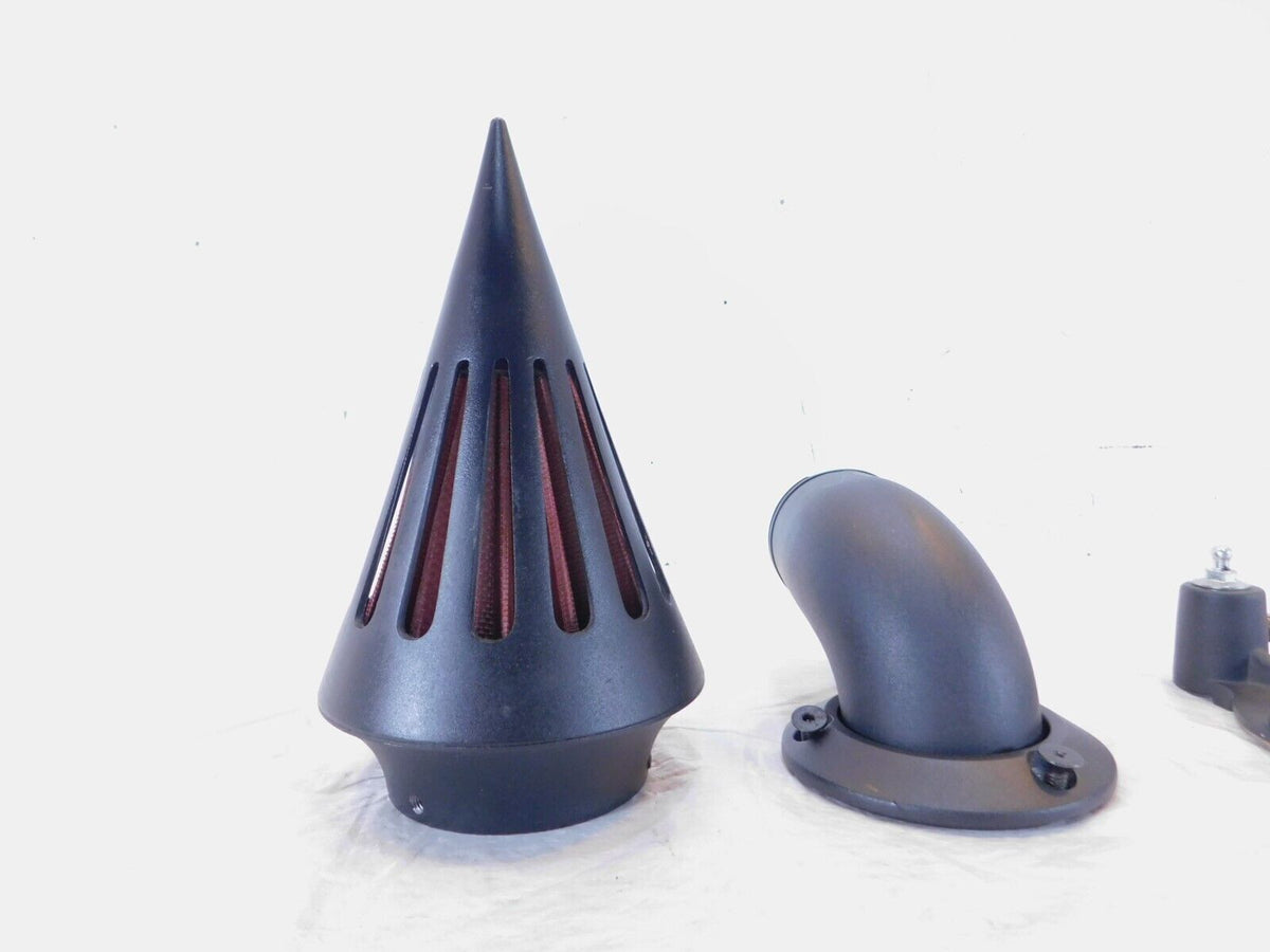Harley Davidson Sportster 883 & 1200 Black Spike Cone Air Intake Cleaner Filter - C3 Cycle