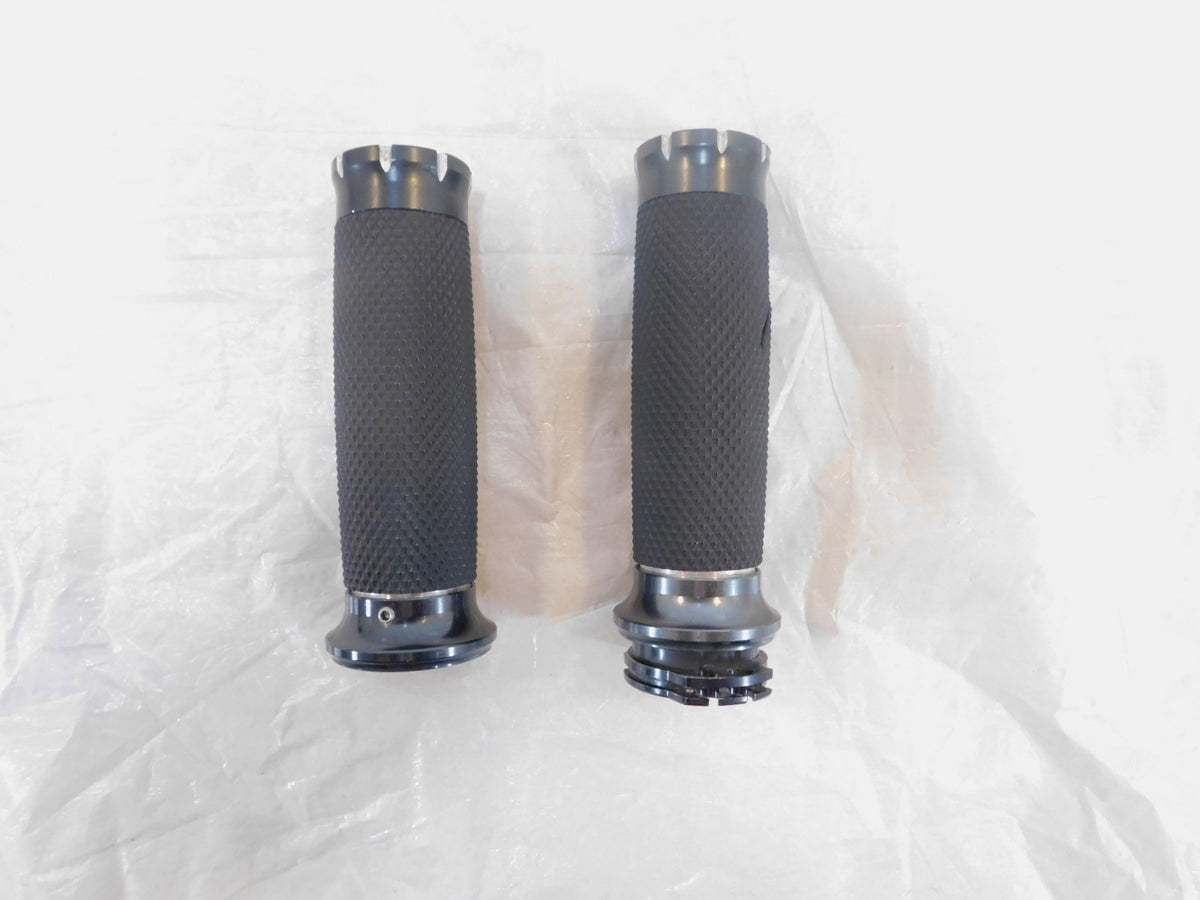 Harley Davidson Touring Dyna Sportster & Softail Left & Right Handlebar Grips - C3 Cycle