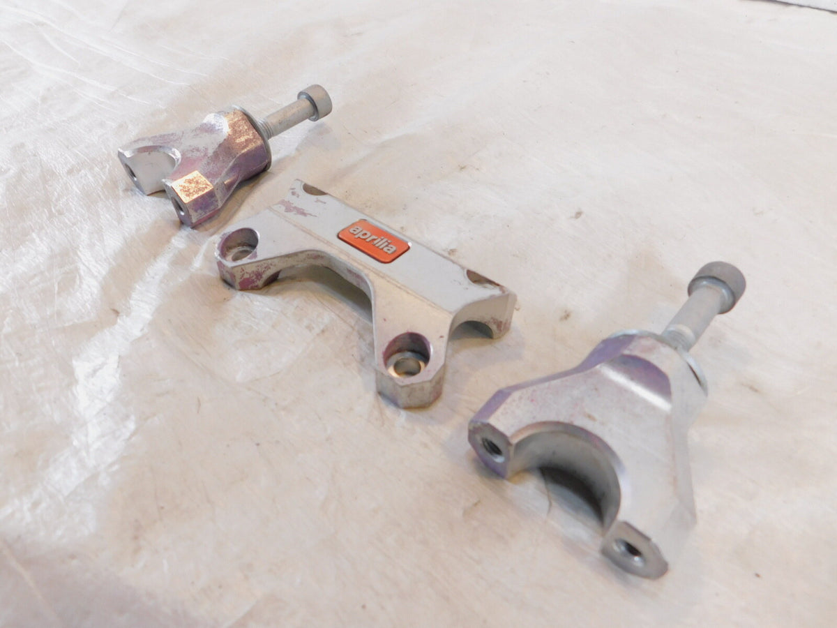 2006-2009 Aprilia Tuono 1000 RSV1000 Upper/Lower Handlebar Riser Bracket Clamps