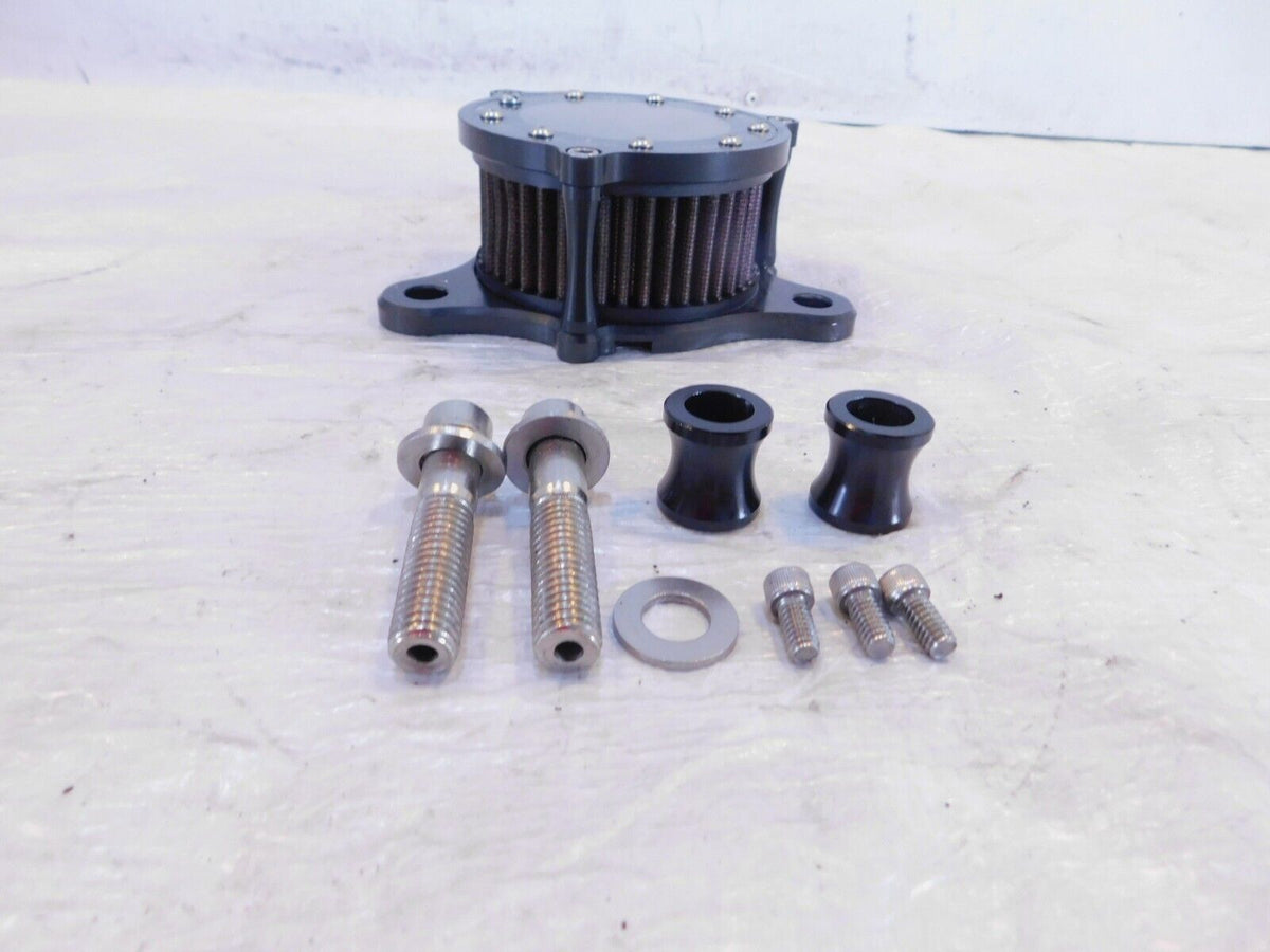 Harley Davidson Sportster 883 & 1200 Figure Machine Air Intake Cleaner Filter - C3 Cycle