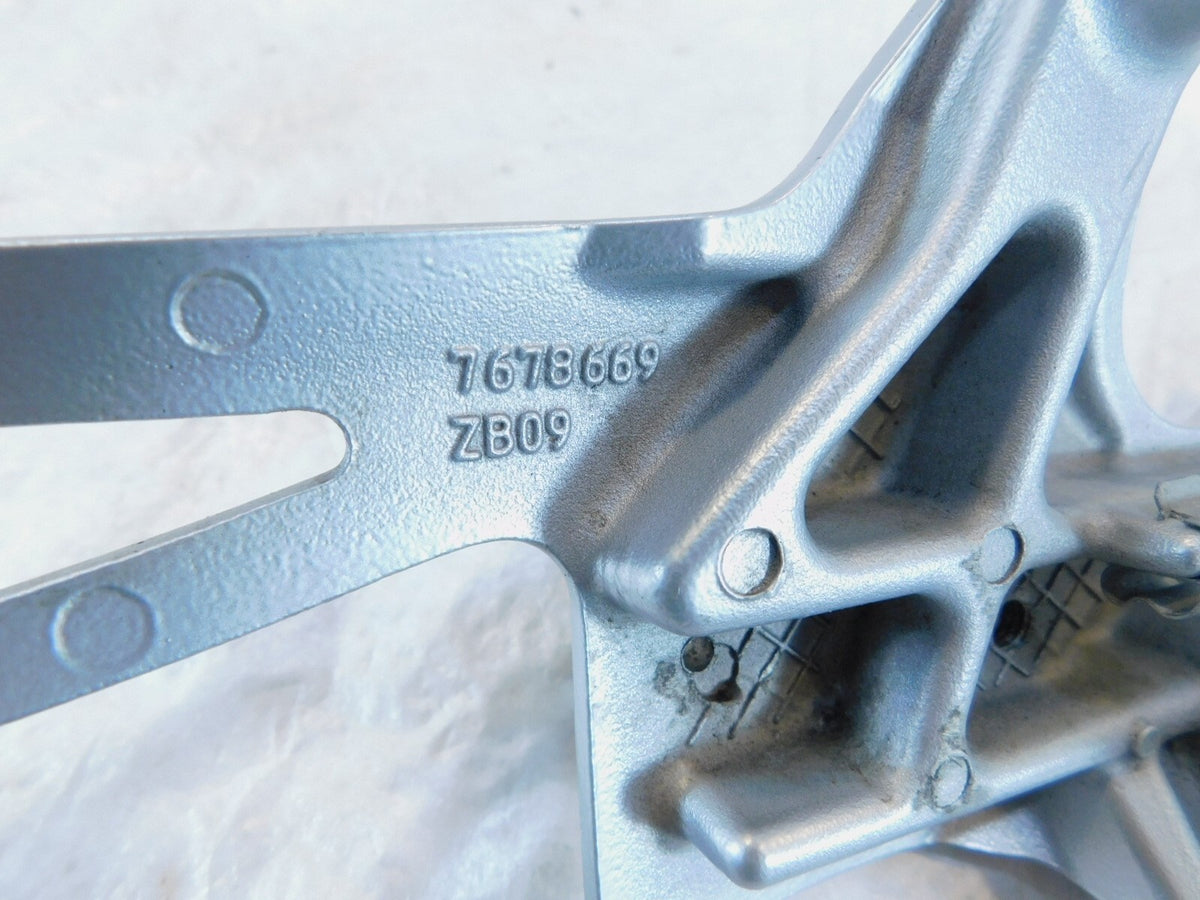 BMW F800 F800R F800S F800ST Left Front Footrest Foot Peg Bracket Mount Plate - C3 Cycle