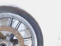 2008-2012 Harley Davidson Dyna Low Rider FXDL Silver Cast Front Rim Wheel - BENT - C3 Cycle