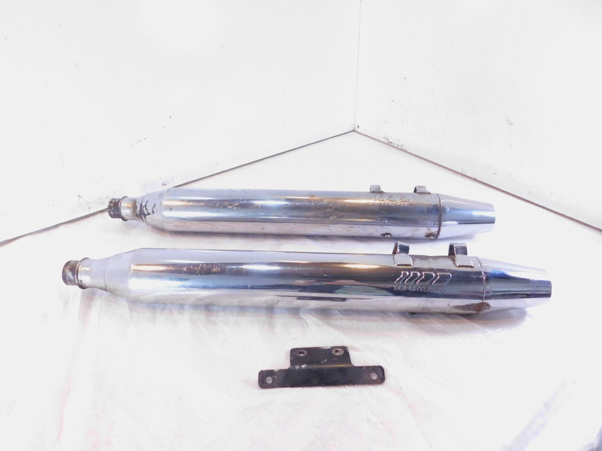 Harley Road King & Electra Glide Supertrapp Super Trapp Exhaust Pipe Mufflers - C3 Cycle