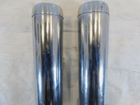 Pair Victory V92 Deluxe Standard Classic & Touring Chrome Lower Fork Leg Sliders - C3 Cycle