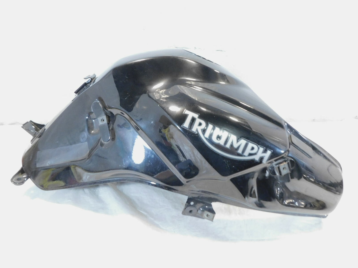 2007-2012 Triumph Tiger 1050 SE Black Gas Petrol Fuel Tank Reservoir Cell - Dent - C3 Cycle
