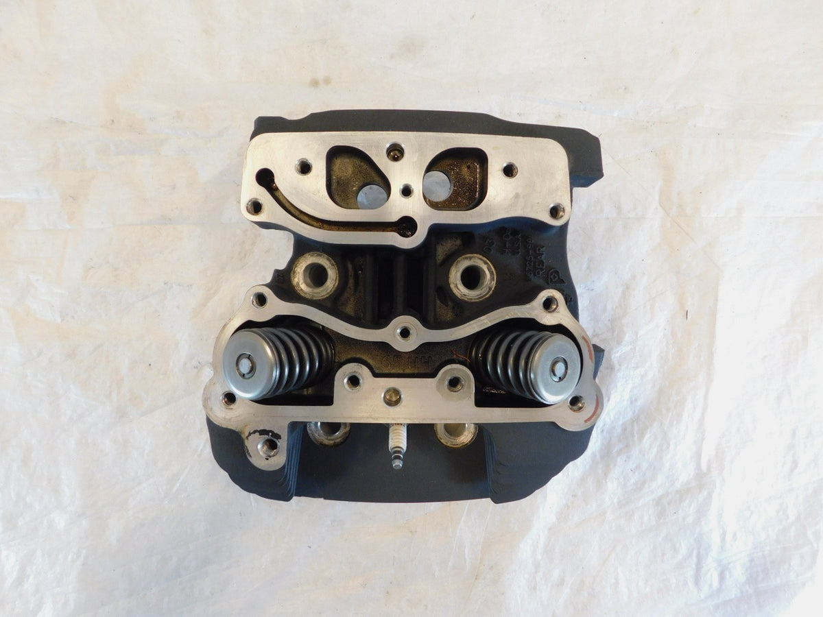 Harley Davidson Touring Softail & Dyna Black Cylinder Heads w/ Springs & Valves - C3 Cycle