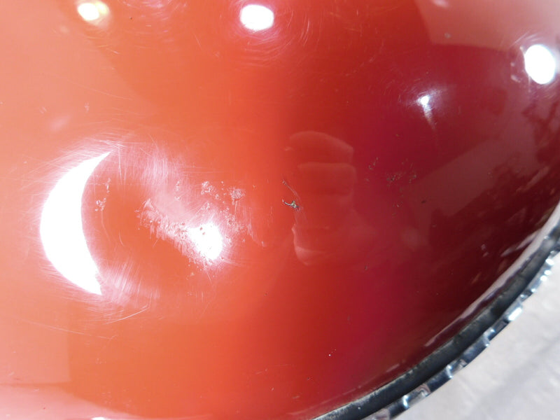 Triumph America & Speedmaster Red / Black Gas Petrol Fuel Tank Reservoir  -Dents