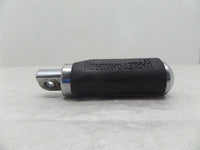 Large Harley Touring Dyna Sportster & Softail Chrome & Rubber Footpeg Footrest - C3 Cycle