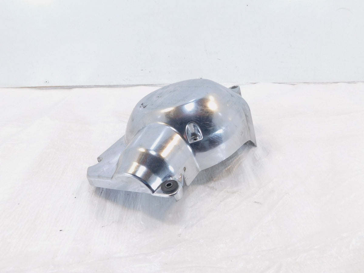 98-16 Yamaha V-Star XVS650 650 Custom Left Side Frame Engine Cover Guard Chrome - C3 Cycle