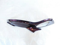 2008 08 Victory Vision Left Cherry Red Hand Rail & Saddlebag Cover Fairing Trim - C3 Cycle