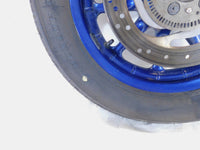 Harley Touring Road Street & Electra Glide Blue Mag Cast Rear Wheel Rim & Tire - C3 Cycle