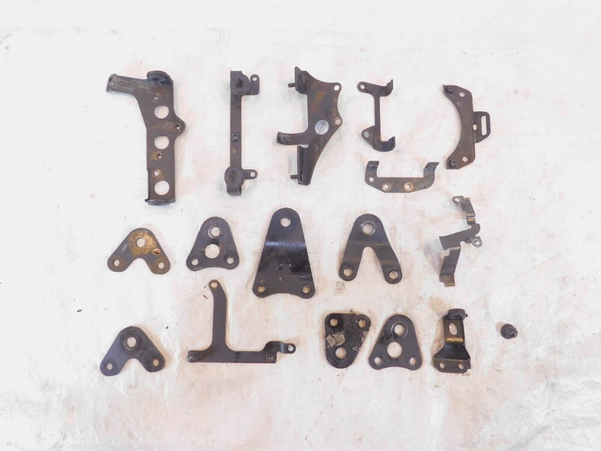 2003 03 Honda VTX1800C Retro Miscellaneous Bracket Mounts & Stays Parts Box Lot - C3 Cycle