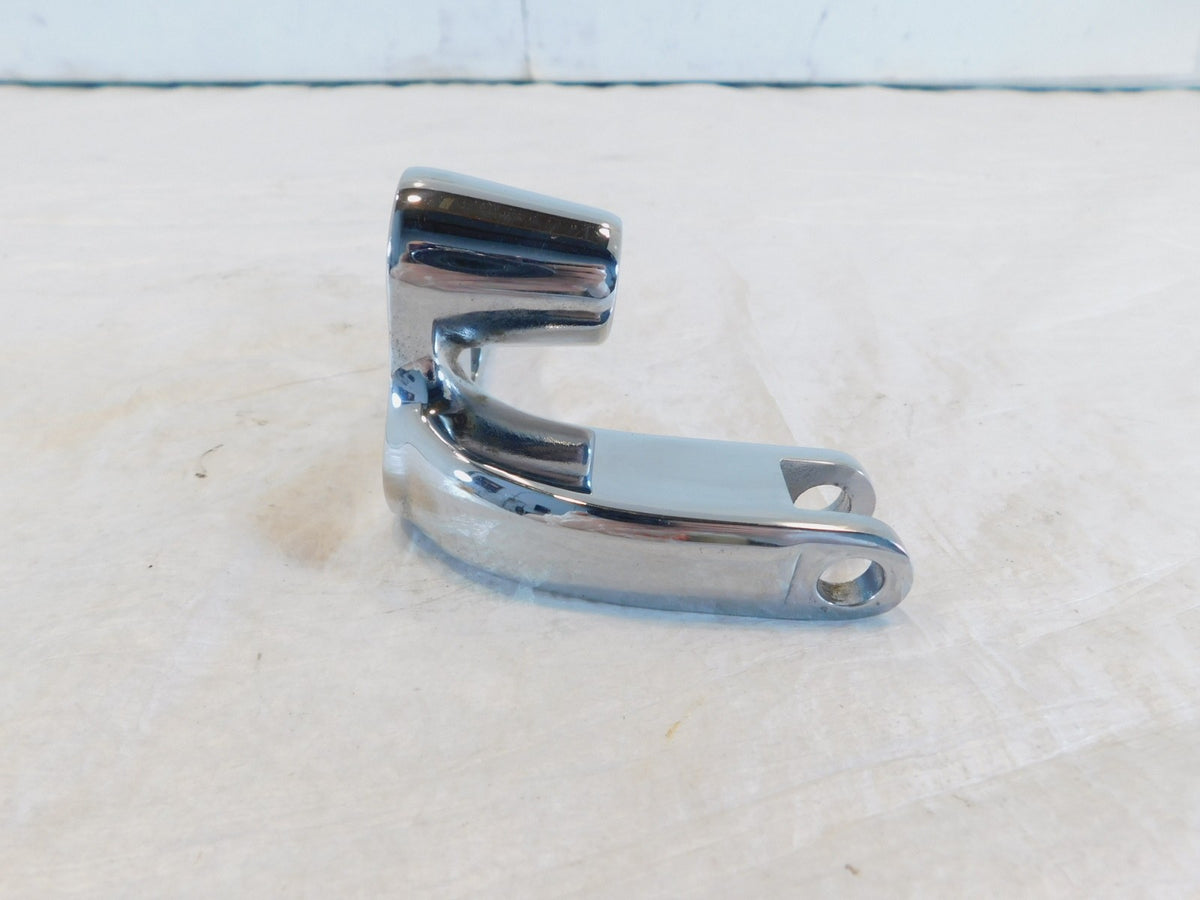 Harley Dyna Wide Glide & Fat Bob Forward Controls Chrome Left Footpeg Mount - C3 Cycle