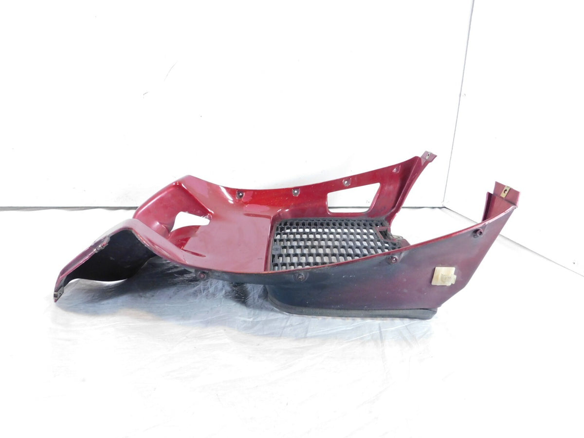 1992-1997 BMW K1100LT Red Front Center Radiator Cover Fairing Cowling Trim Panel - C3 Cycle