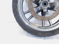 2008-2012 Harley Davidson Dyna Low Rider FXDL Silver Cast Front Rim Wheel - BENT - C3 Cycle
