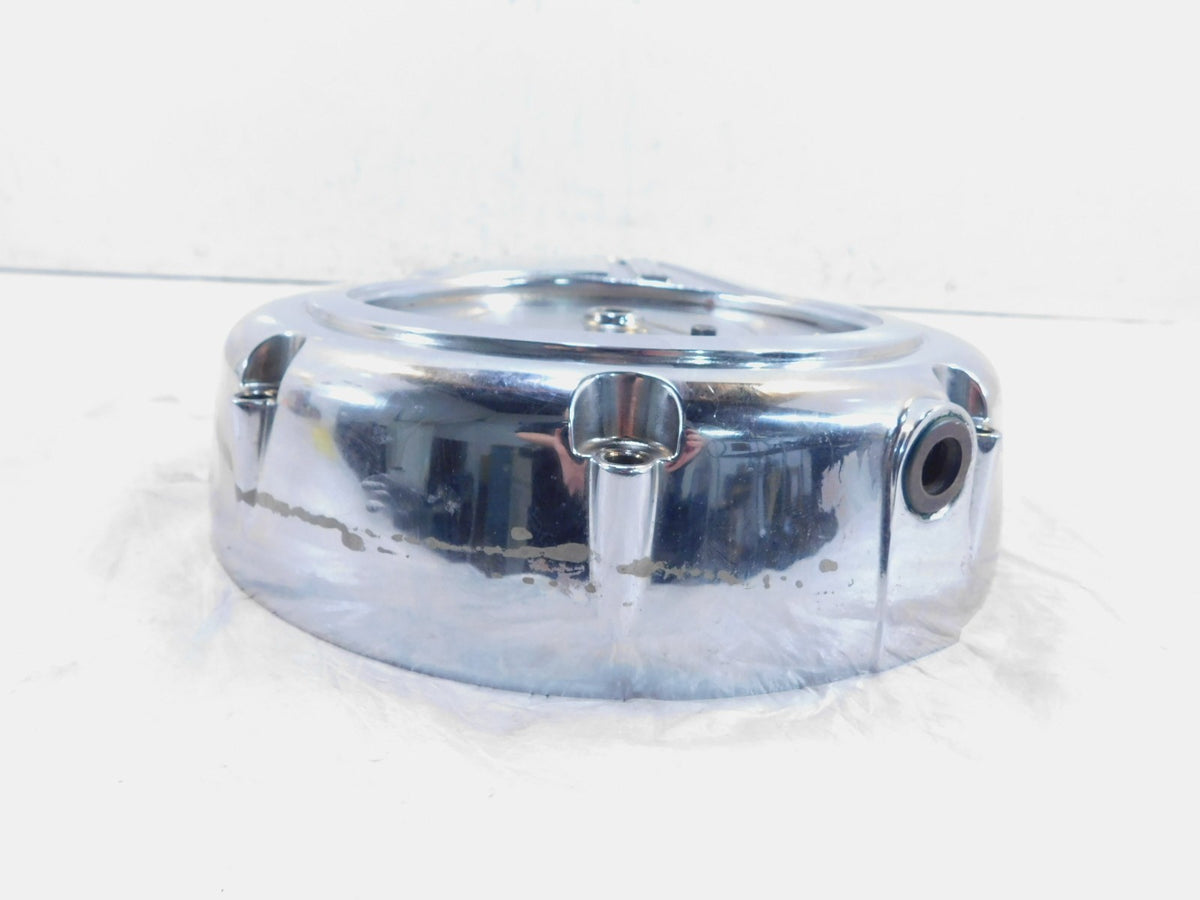 Victory Deluxe & Standard V92 Cruiser Chrome Engine Motor Left Primary Cover - C3 Cycle