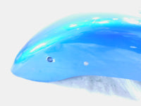 2001 01 Titan Phoenix ZRM ZSX Softail EVO Blue Rear Wheel Cover Fender - C3 Cycle