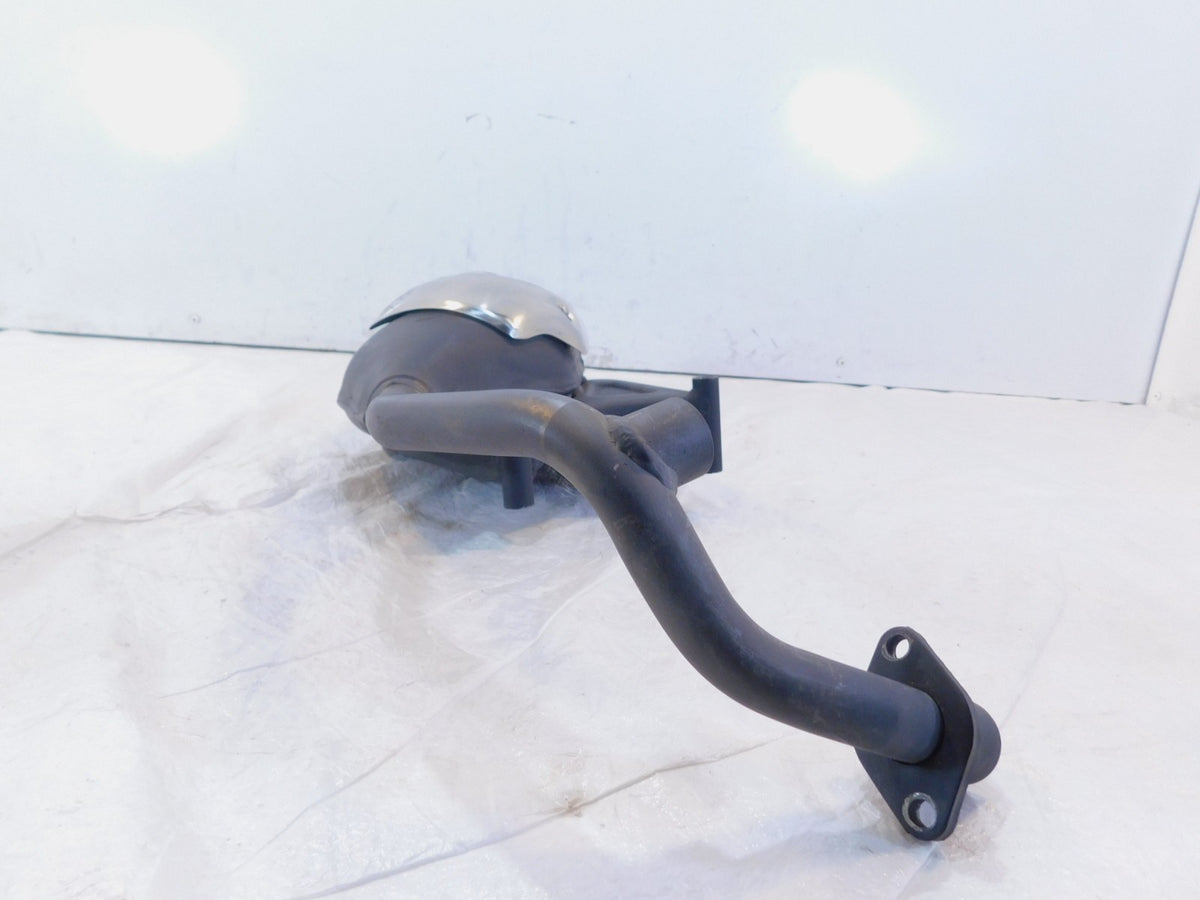 Vespa Primavera & Sprint 50 Black Engine Exhaust Muffler Silencer System - C3 Cycle