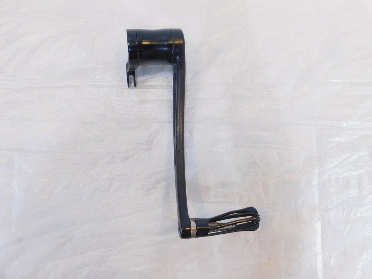 Harley Road King Street & Electra Glide Black Slotted Rear Brake Pedal Lever