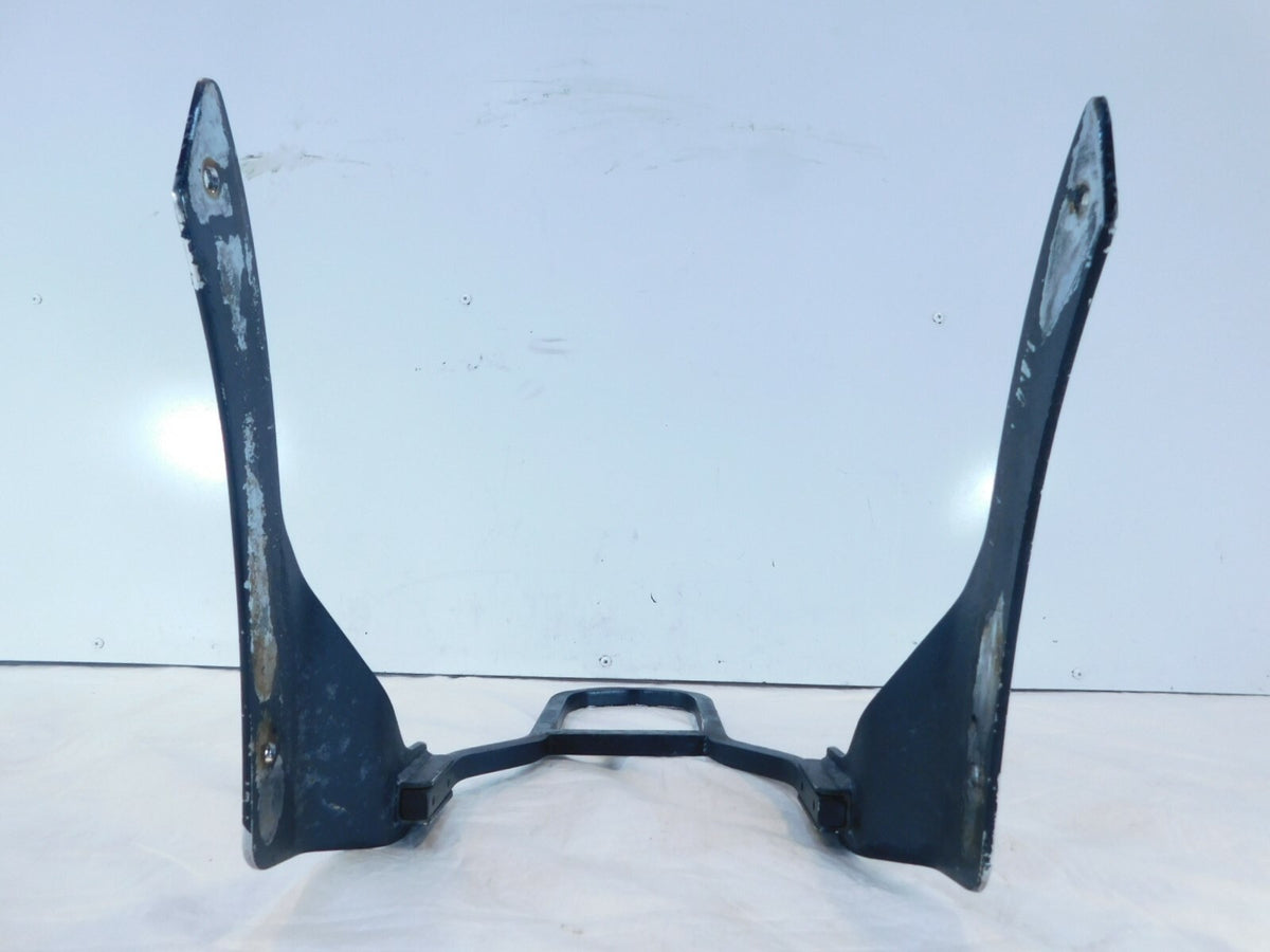 2001 01 Yamaha V-Star XVS650 Classic Black Passenger Backrest Sissy Bar Bracket - C3 Cycle