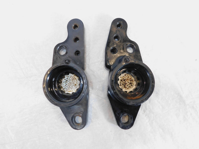 Harley Davidson Road King & Electra Glide Frame Swingarm Mount Brackets w/ Caps