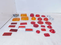 Lot Harley Davidson Motorcycle Boat Trailer Turn Signal Brake Light Lamp Lenses - C3 Cycle