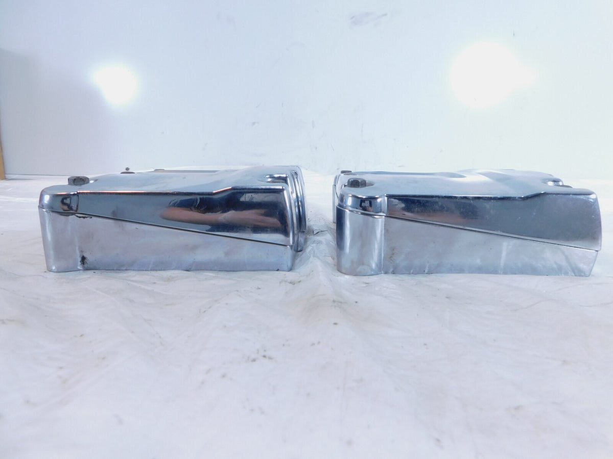 Harley Davidson Touring Dyna & Softail Chrome Cylinder Head Rocker Boxes - C3 Cycle