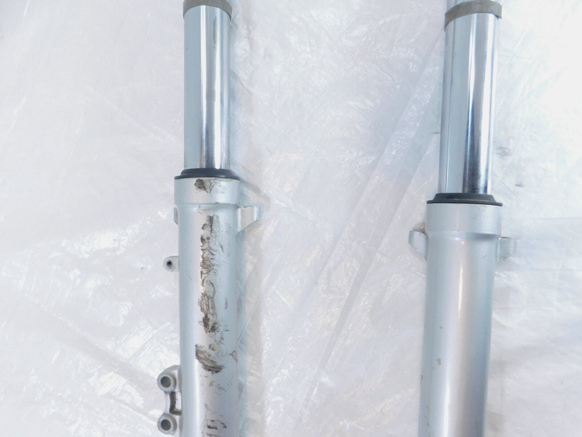 2002 02 MZ Skorpion Tour MZ660 660 Front Left & Right Suspension Forks -Straight
