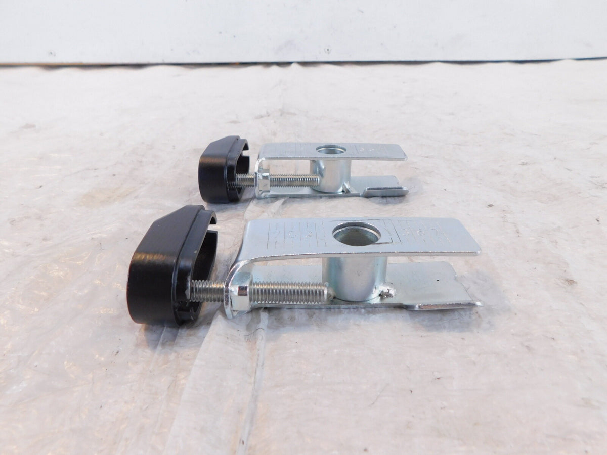 Pair Royal Enfield Meteor 350 Euro 5 Rear Wheel Swingarm Axle Chain Adjusters - C3 Cycle