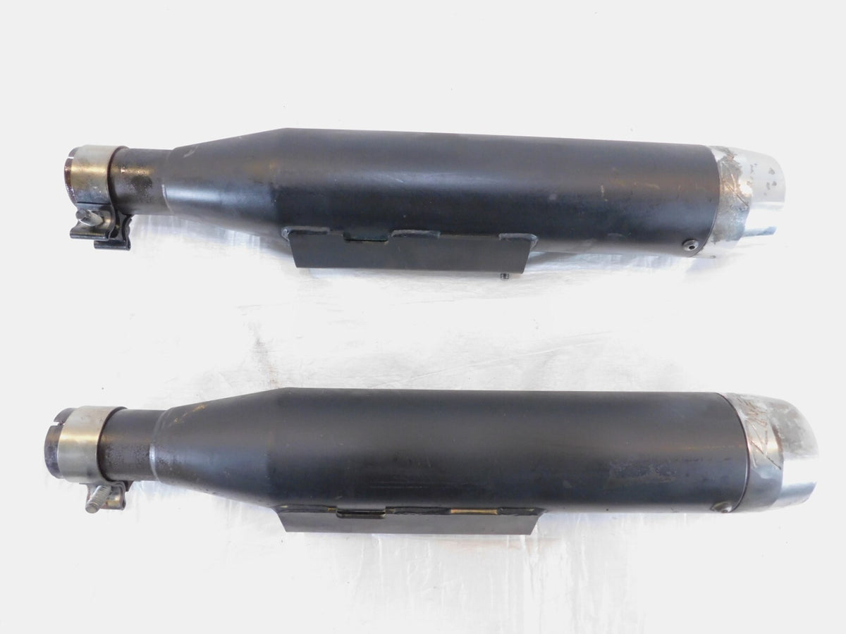 Harley Davidson Sportster 883 & 1200 Pair Rinehart Exhaust Header Pipe Mufflers - C3 Cycle