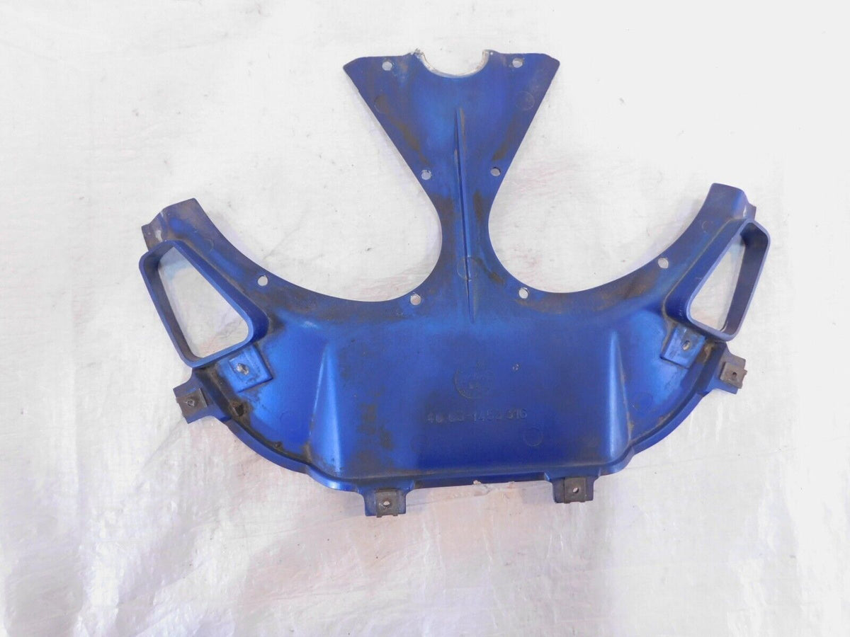 BMW K100RS K100 RS Blue Front Lower Fairing Trim Wind Deflector - 46631453316 - C3 Cycle
