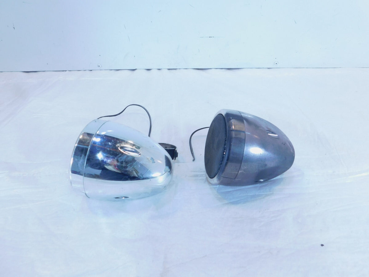 1998-2000 Honda Shadow Ace 750 VT750C Front Handlebar Radio Audio Speakers - C3 Cycle