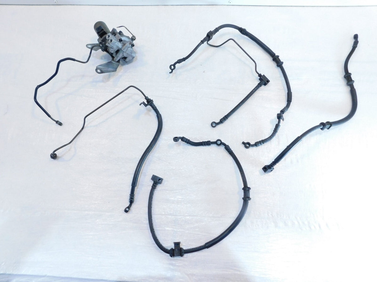 02-09 Honda VFR800A Interceptor 800 Front ABS Brake Modulator Pump & Hose Lines - C3 Cycle