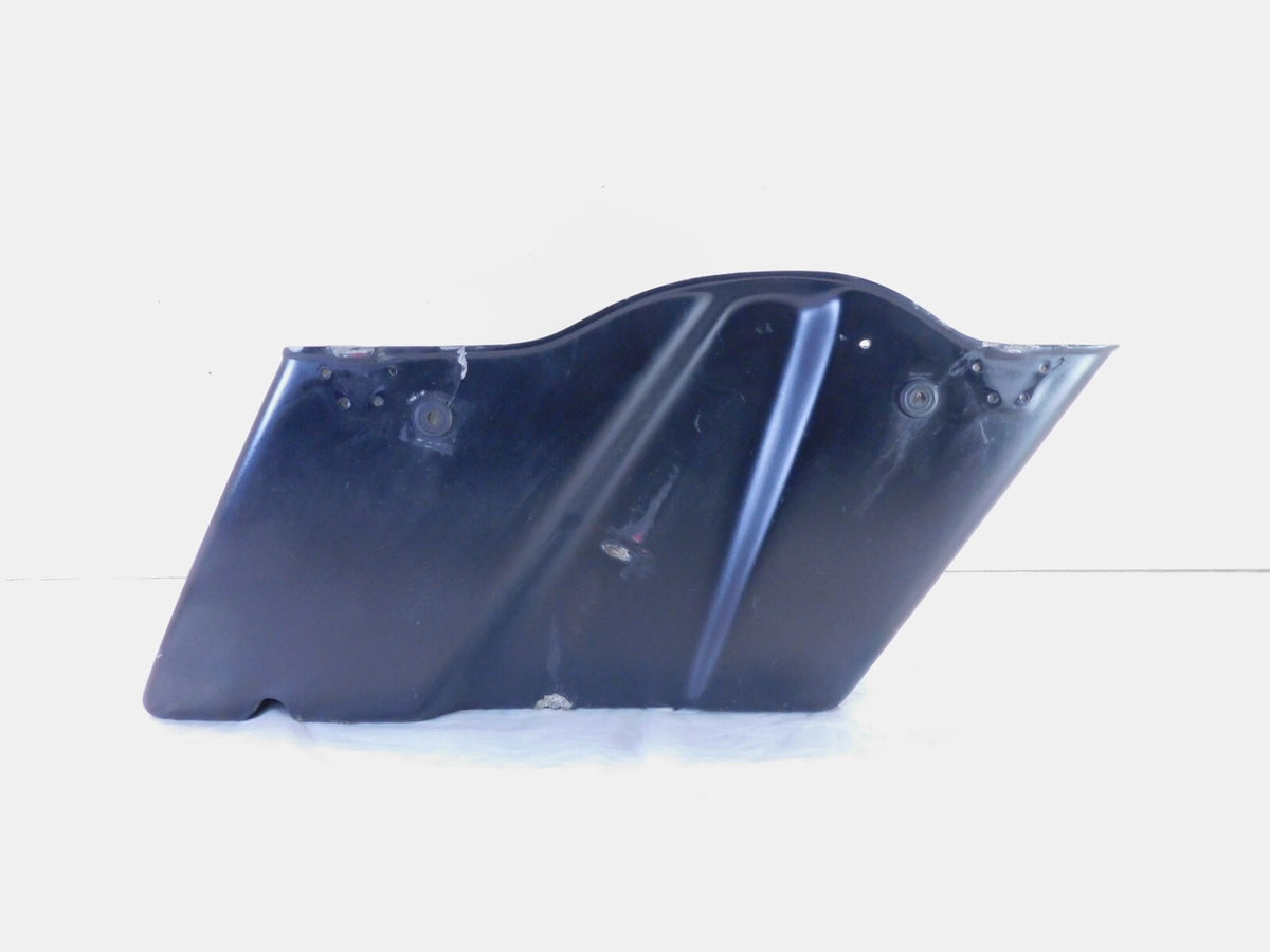 Harley Road King Street & Electra Glide Blue Left Saddlebag Side Bag Bottom - C3 Cycle