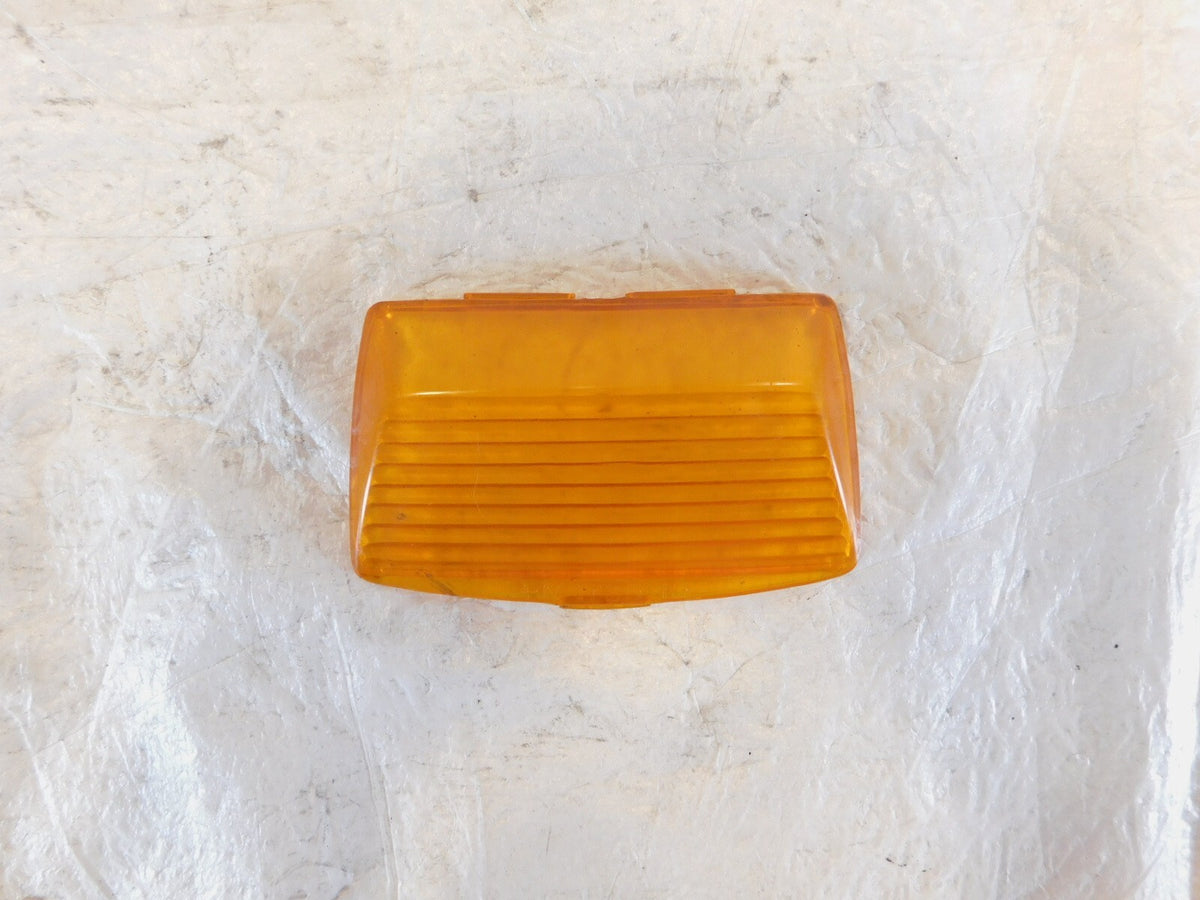 Harley Davidson Softail Electra & Tour Glide Orange Front Fender Tip Lamp Lens - C3 Cycle