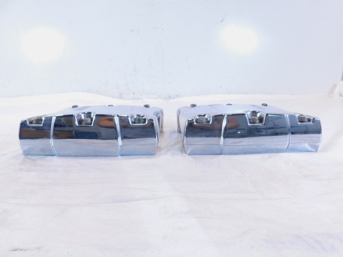 Harley Davidson Touring Dyna & Softail Chrome Cylinder Head Rocker Boxes - C3 Cycle