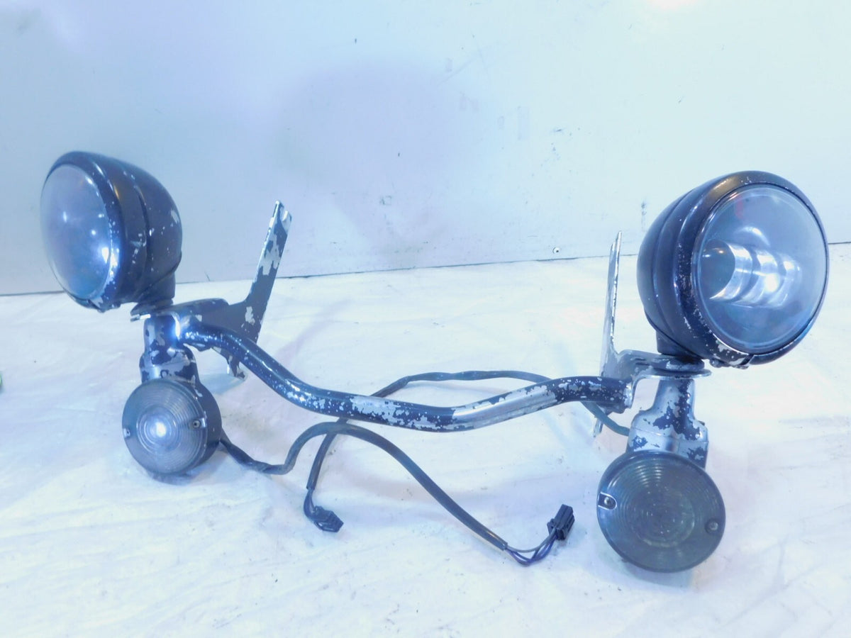 Harley Davidson Touring Road King & Electra Glide LED Fog Auxiliary Light Bar - C3 Cycle
