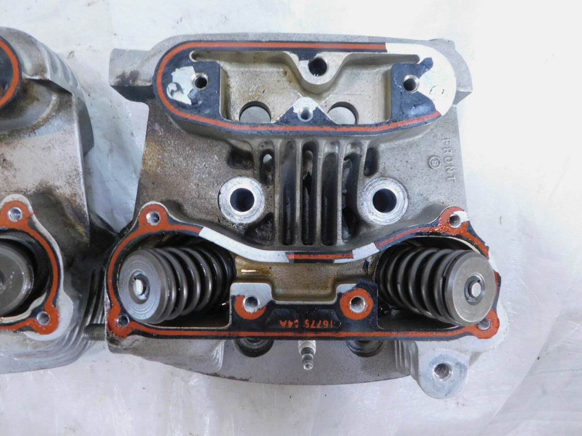 Harley Davidson Sportster 883 Cylinder Heads w/ Valves 16662-86B & 16663-86B - C3 Cycle