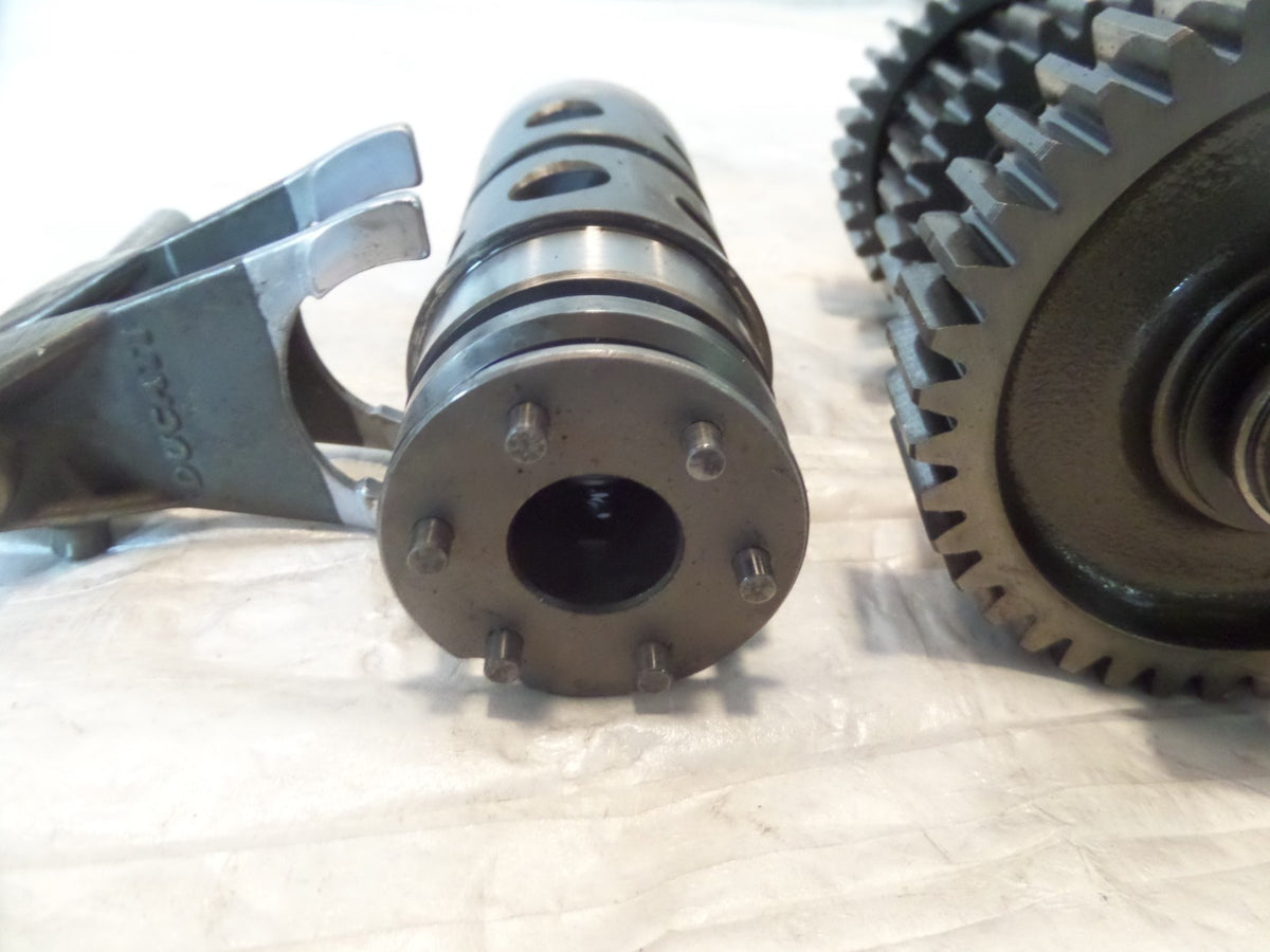 Ducati Monster 620 Dark & 750 IE Engine Transmission Gears & Shifter Drum Fork - C3 Cycle