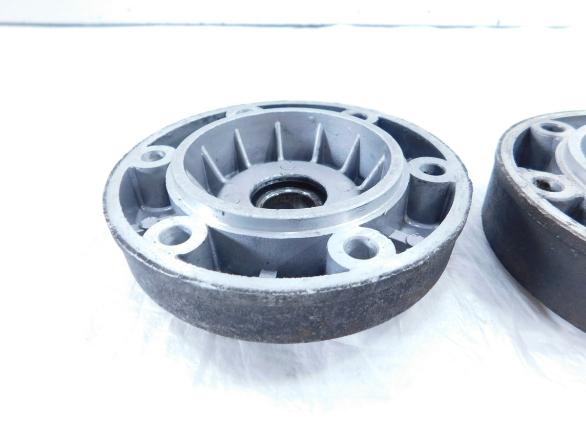 1976 76 Moto Guzzi Convert I V1000 Front/Rear Wheel Brake Rotor Hub Flanges - C3 Cycle