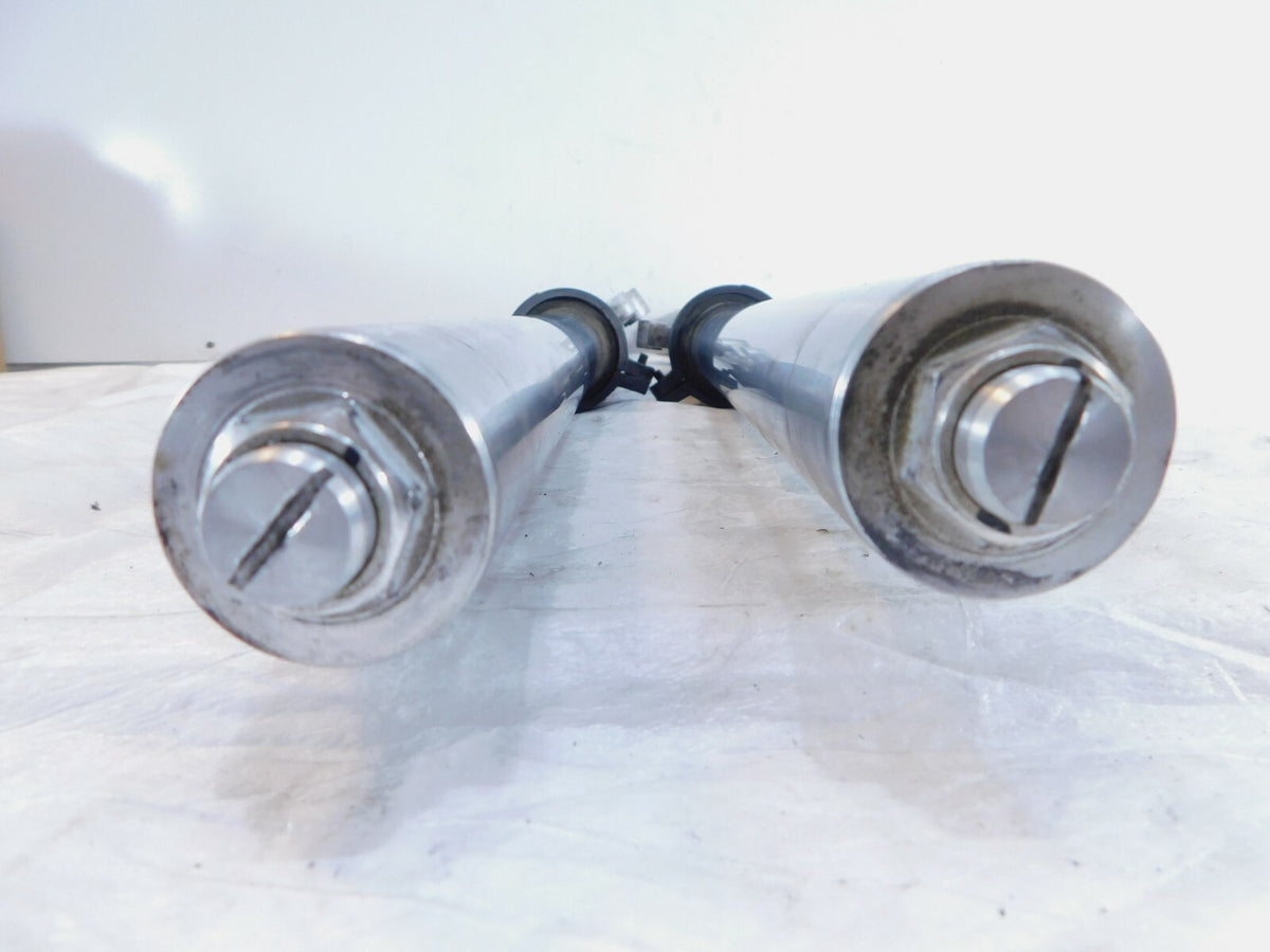 02-04 Triumph Sprint 955 ST RS Front Wheel Left Right Fork Stanchions - Straight - C3 Cycle