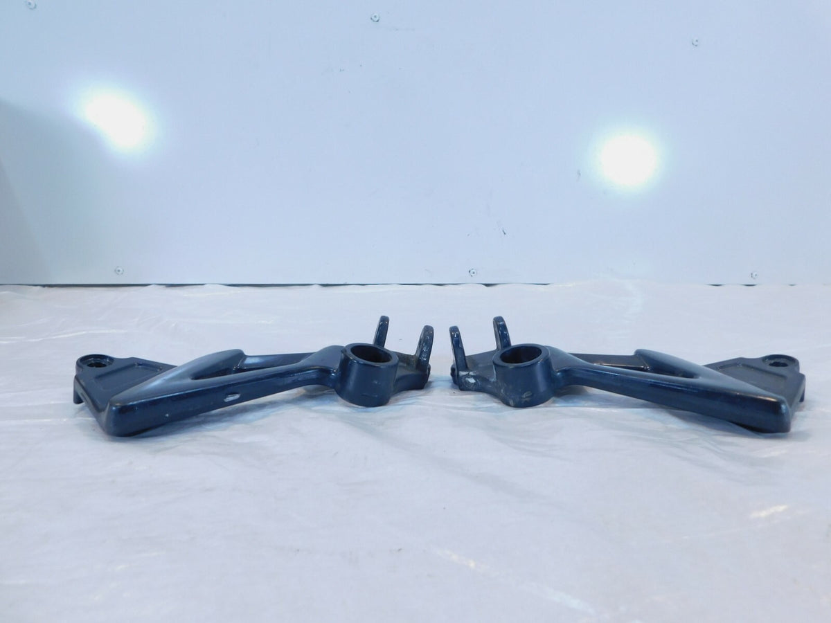 94-01 Kawasaki Ninja ZX11 ZX1100 Right/Left Rear Foot Rest Peg Mount Brackets - C3 Cycle