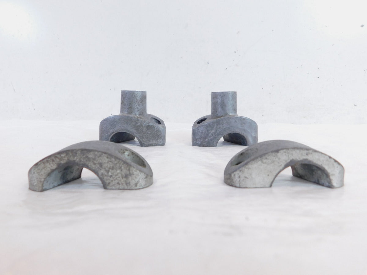 1984-1995 Harley Davidson Electra Glide Classic Handlebars Riser Mount Brackets - C3 Cycle