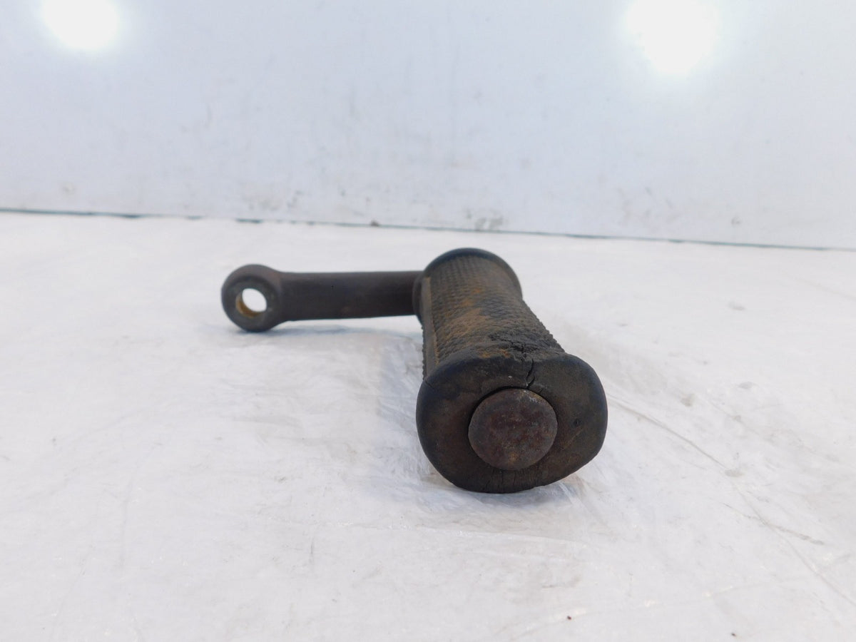 BMW Airhead R100 R60 R75 R80 R90 /6 R100RS Left Front Footrest Foot Peg w/ Mount - C3 Cycle