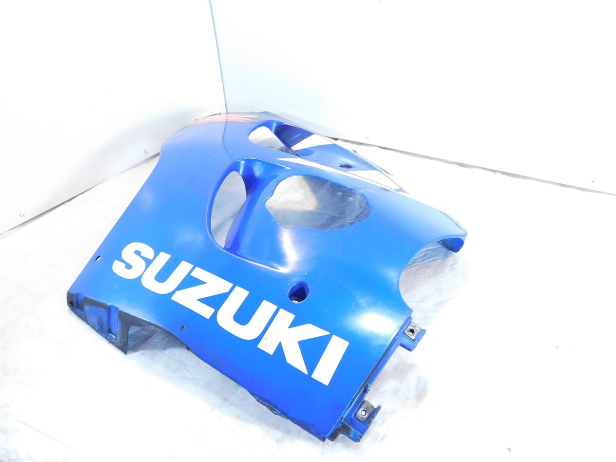 1997 Suzuki GSX-R600 GSXR600 Blue Left Lower Under Fairing Cowling Cover Panel - C3 Cycle
